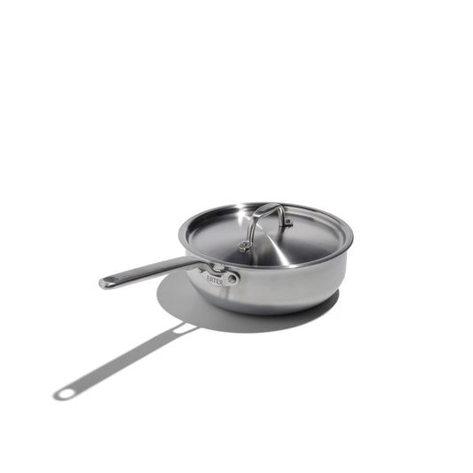 Heritage Steel Eater 3 Quart Saucier with Lid
