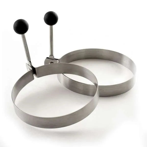 Norpro Stainless Steel Egg/Pancake Rings Set of 2