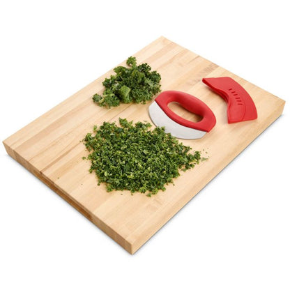 HIC Kitchen Soft-Grip Rocking Salad & Herb Chopper