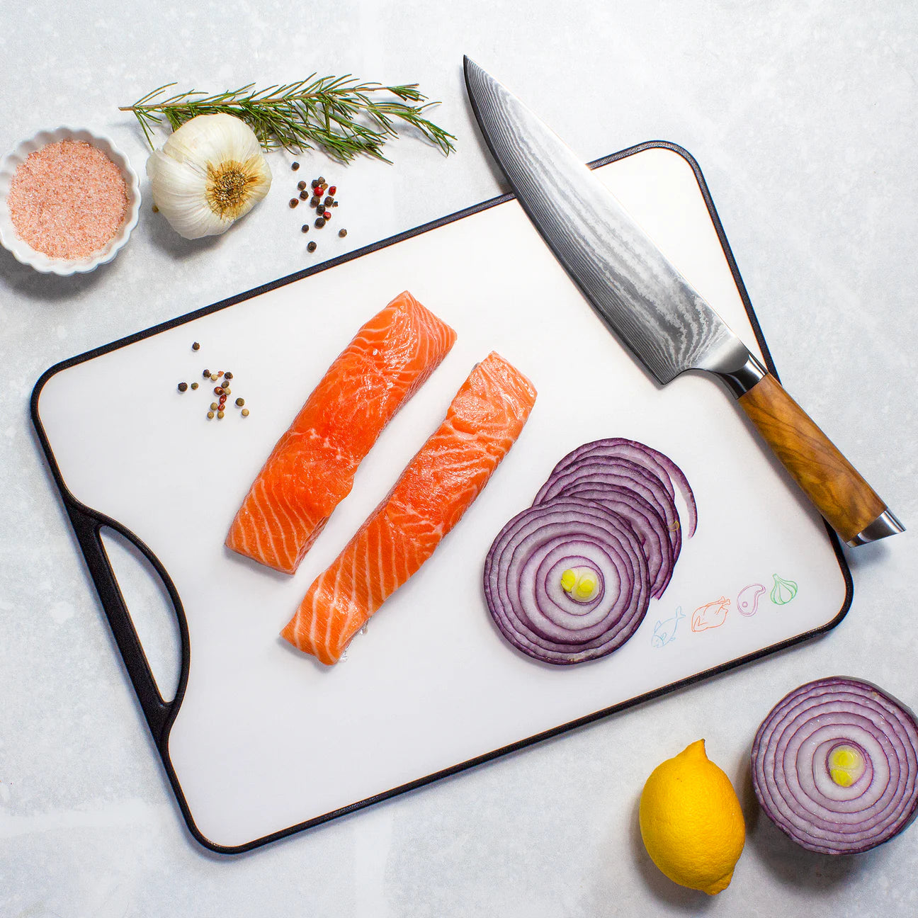 Totally Bamboo Poly-Boo Reversible Bamboo Cutting Board