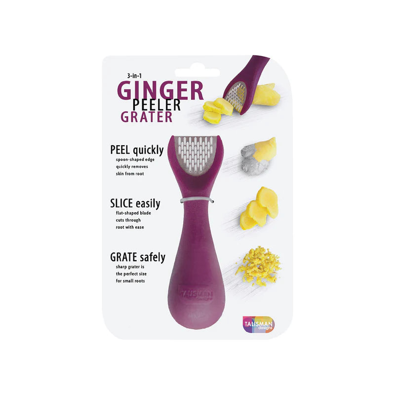 Talisman 3-in-1 Ginger Peeler Grater