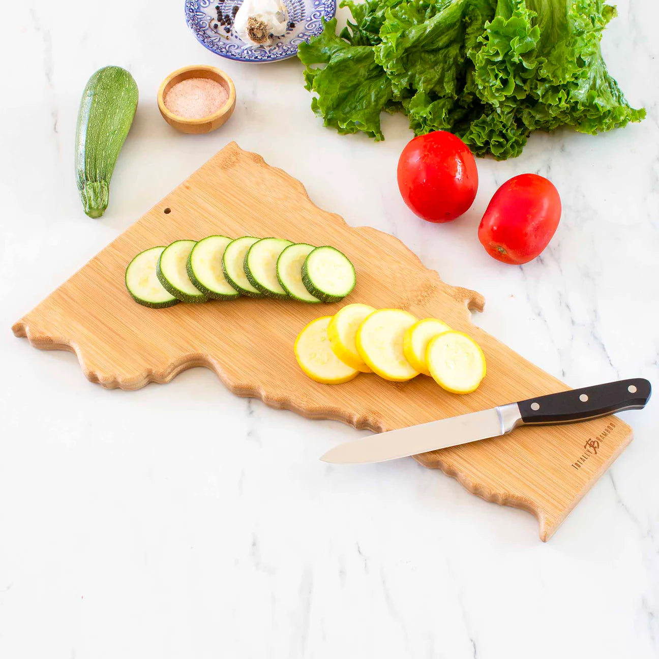 Totally Bamboo Vermont Cutting and Serving Board