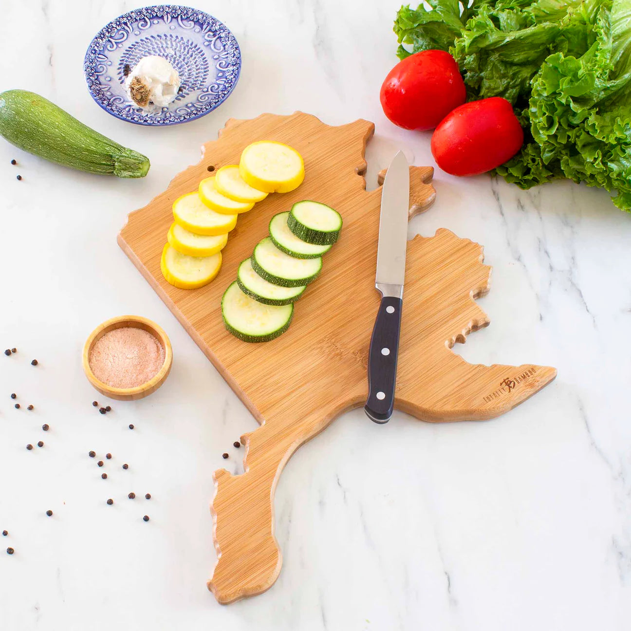 Totally Bamboo Alaska Cutting and Serving Board