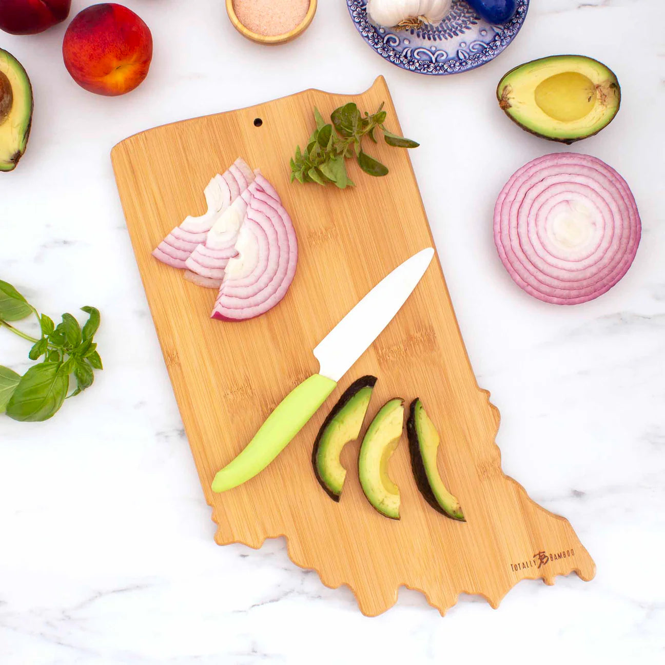 Totally Bamboo Indiana Cutting and Serving Board