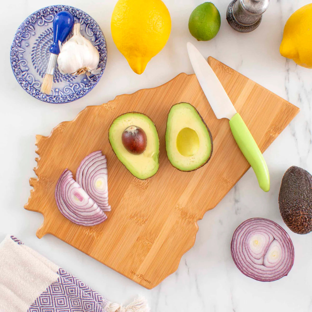 Totally Bamboo Georgia Cutting and Serving Board