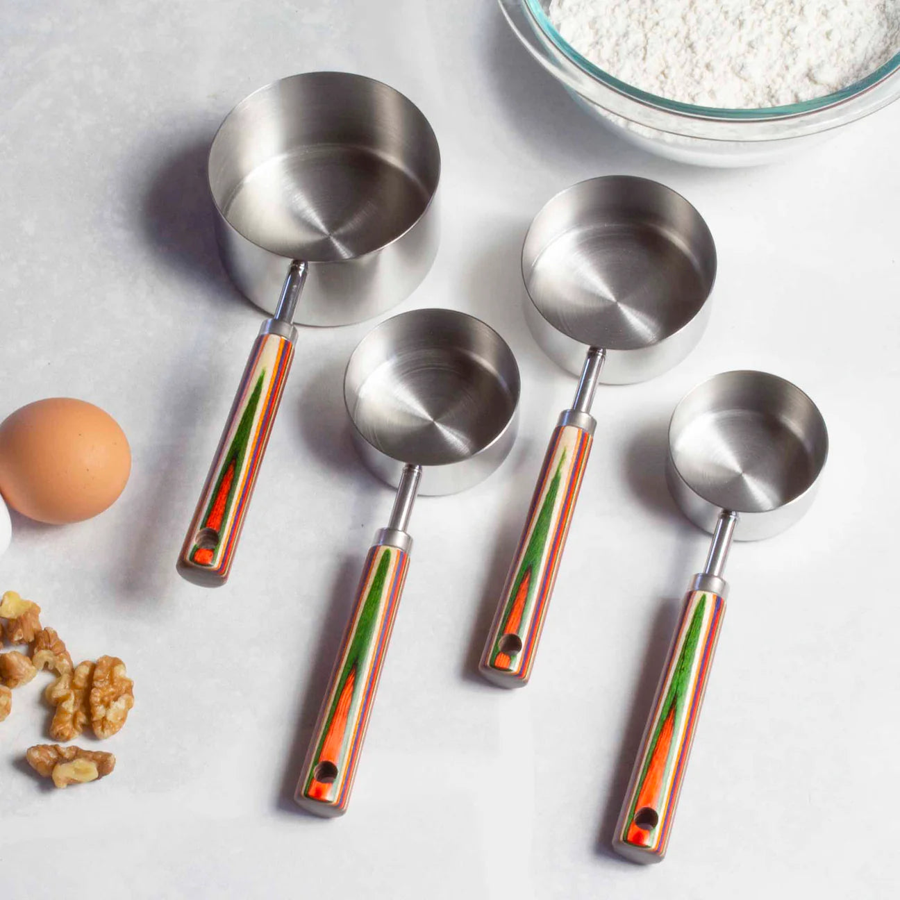 Totally Bamboo Baltique Marrakesh 4-Piece Measuring Cup Set
