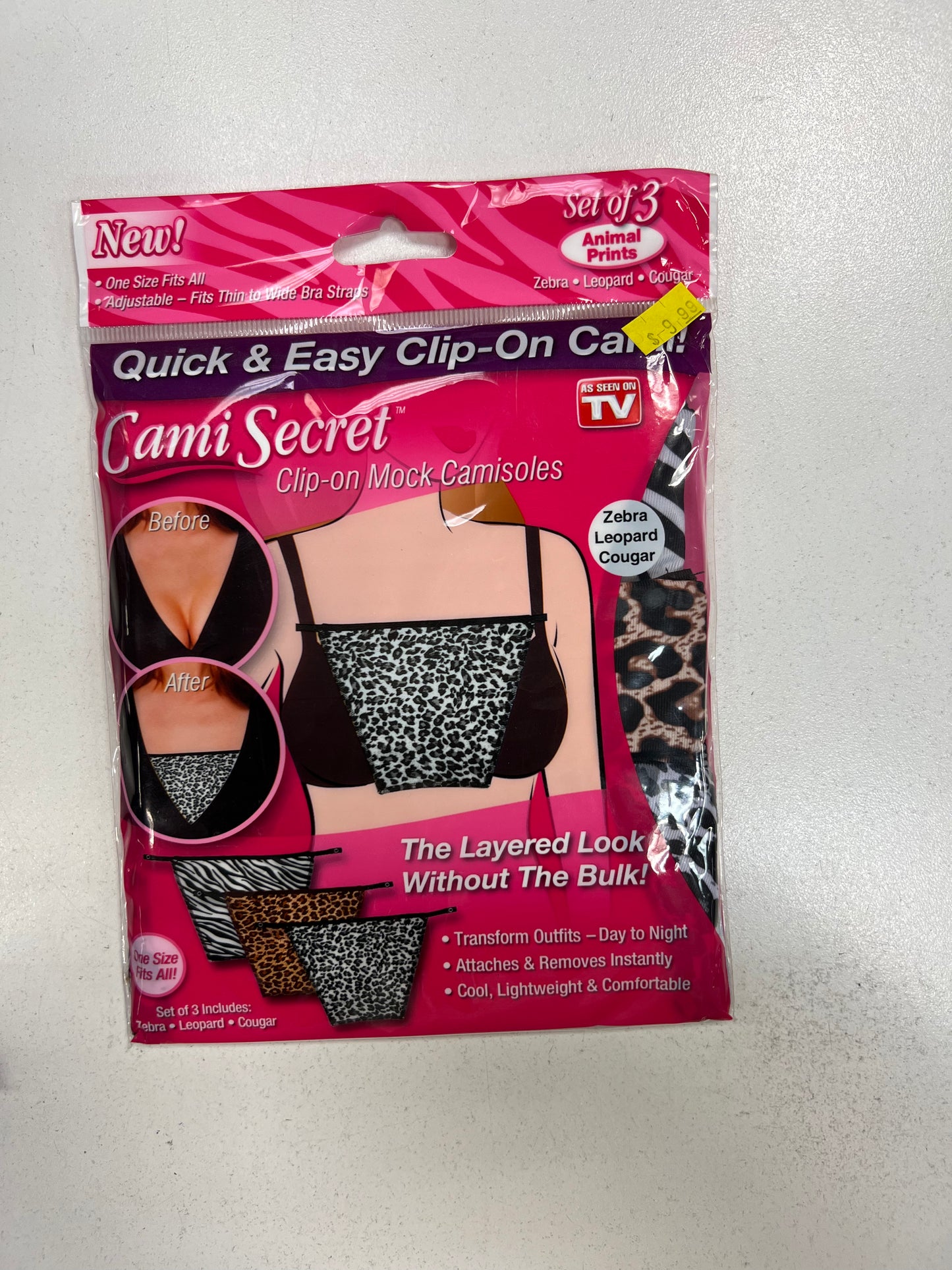 Cami Secret Clip On Cami Set of 3