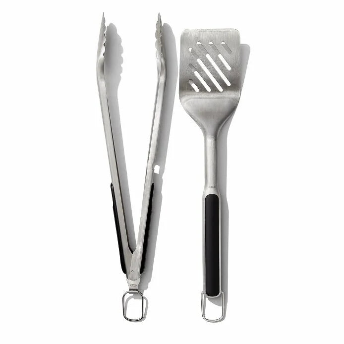 OXO Good Grips Grilling Turner & Thong Set