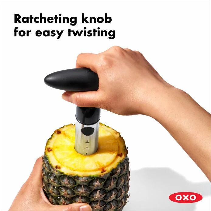 OXO Good Grips Simple Stainless Steel Pineapple Corer & Slicer