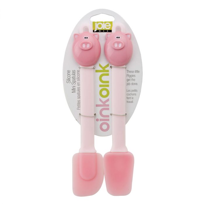Joie Piggy Silicone Mini Spatulas Set of 2
