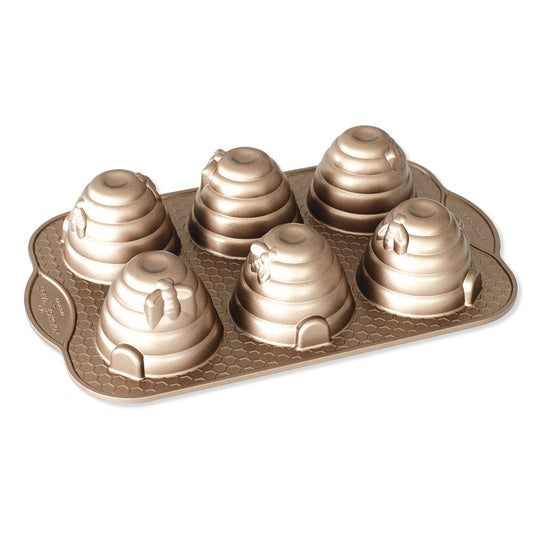 Nordic Ware Beehive Cakelet Pan_down