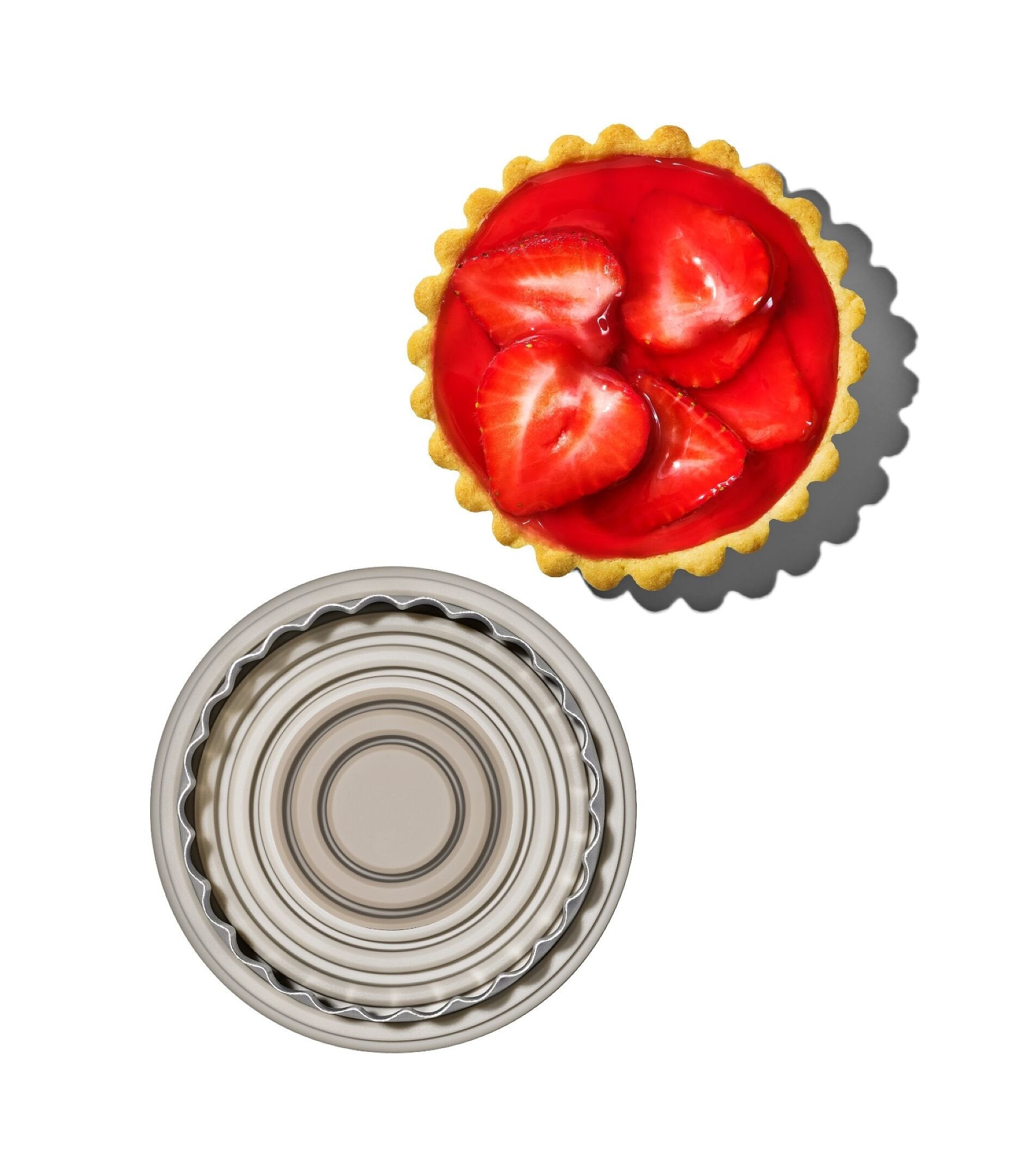 OXO Good Grips Double-Sided Cookie and Biscuit Cutter with tart