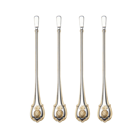Wallace Pineapple Cocktails Stirrers Set of 4