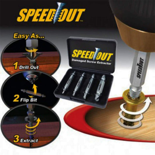 Speed Out Damaged Screw Extractor