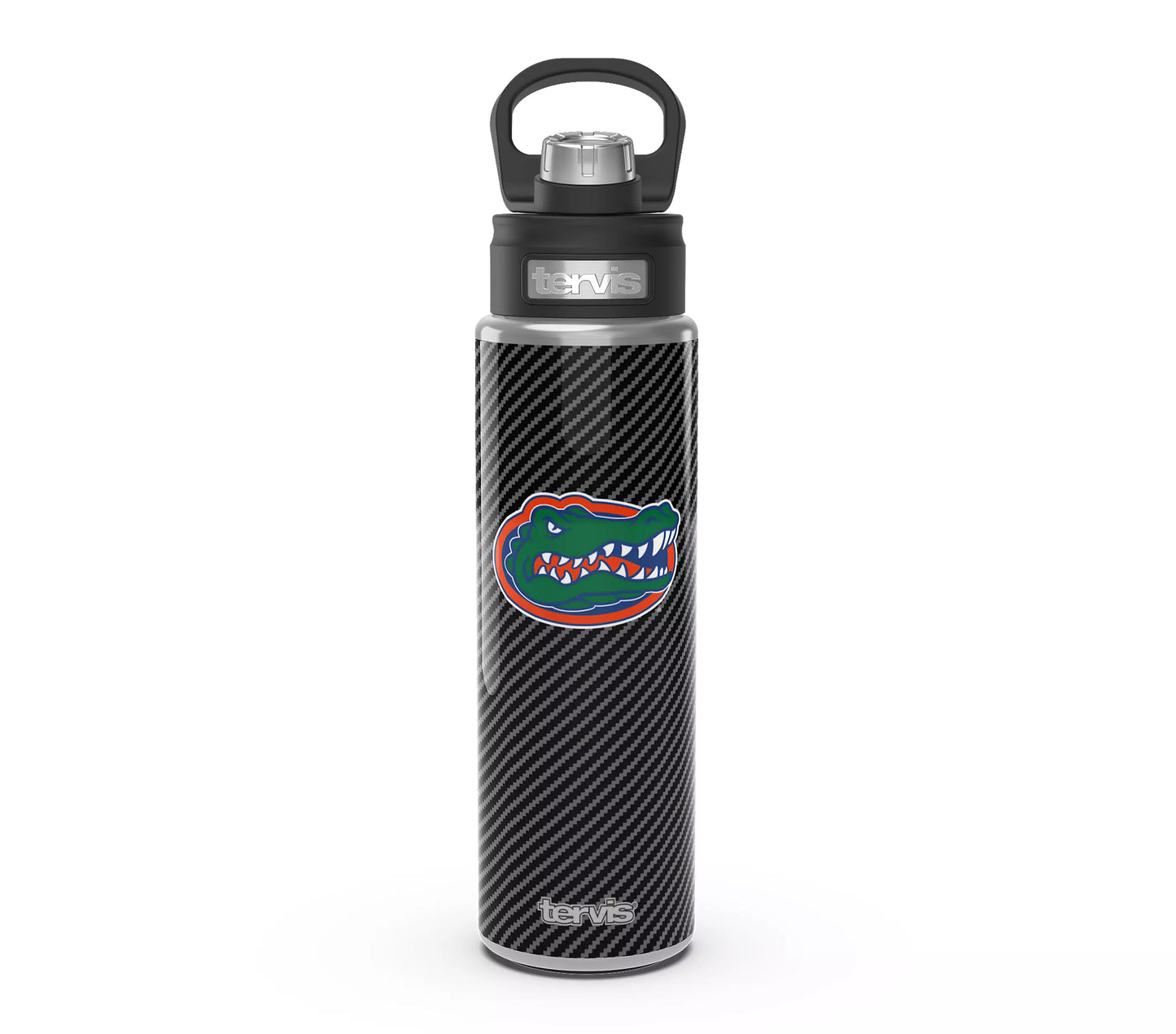 Tervis NFL Florida Gator Carbon Fiber 24 oz Stainless Steel Water Bottle