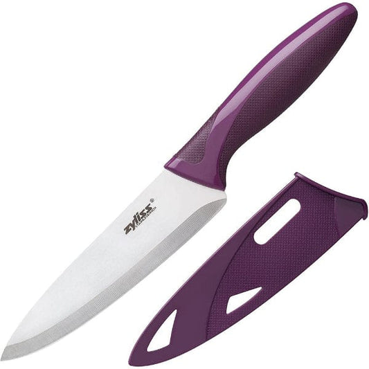 Zyliss Utility Paring Kitchen Knife with Sheath Cover 5 inch