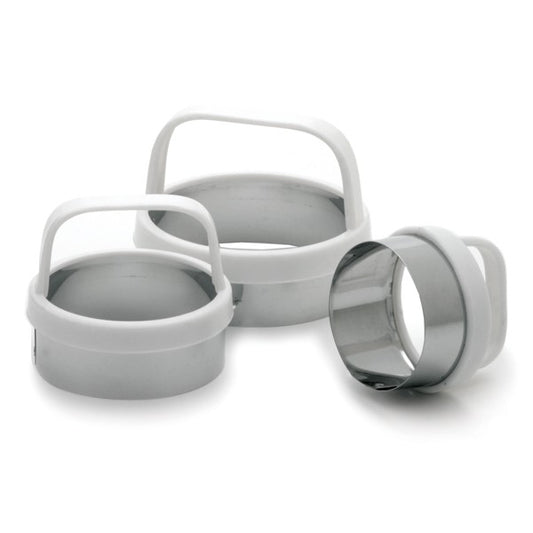 Norpro Straight Edge Cookie/Biscuit Cutter Set of 3 
