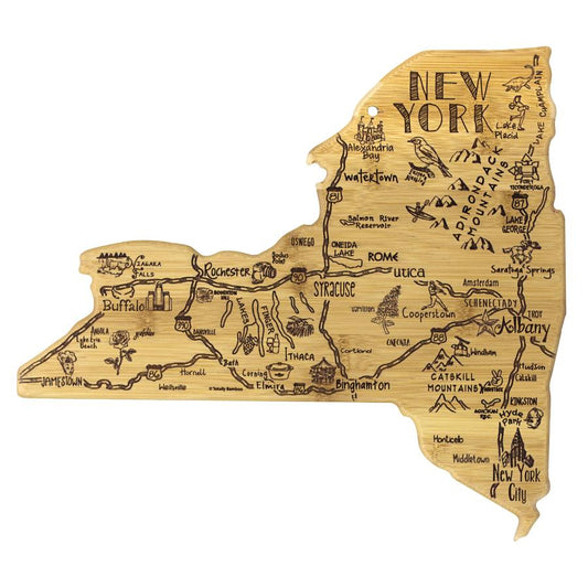 Totally Bamboo Destination New York cutting and serving board  