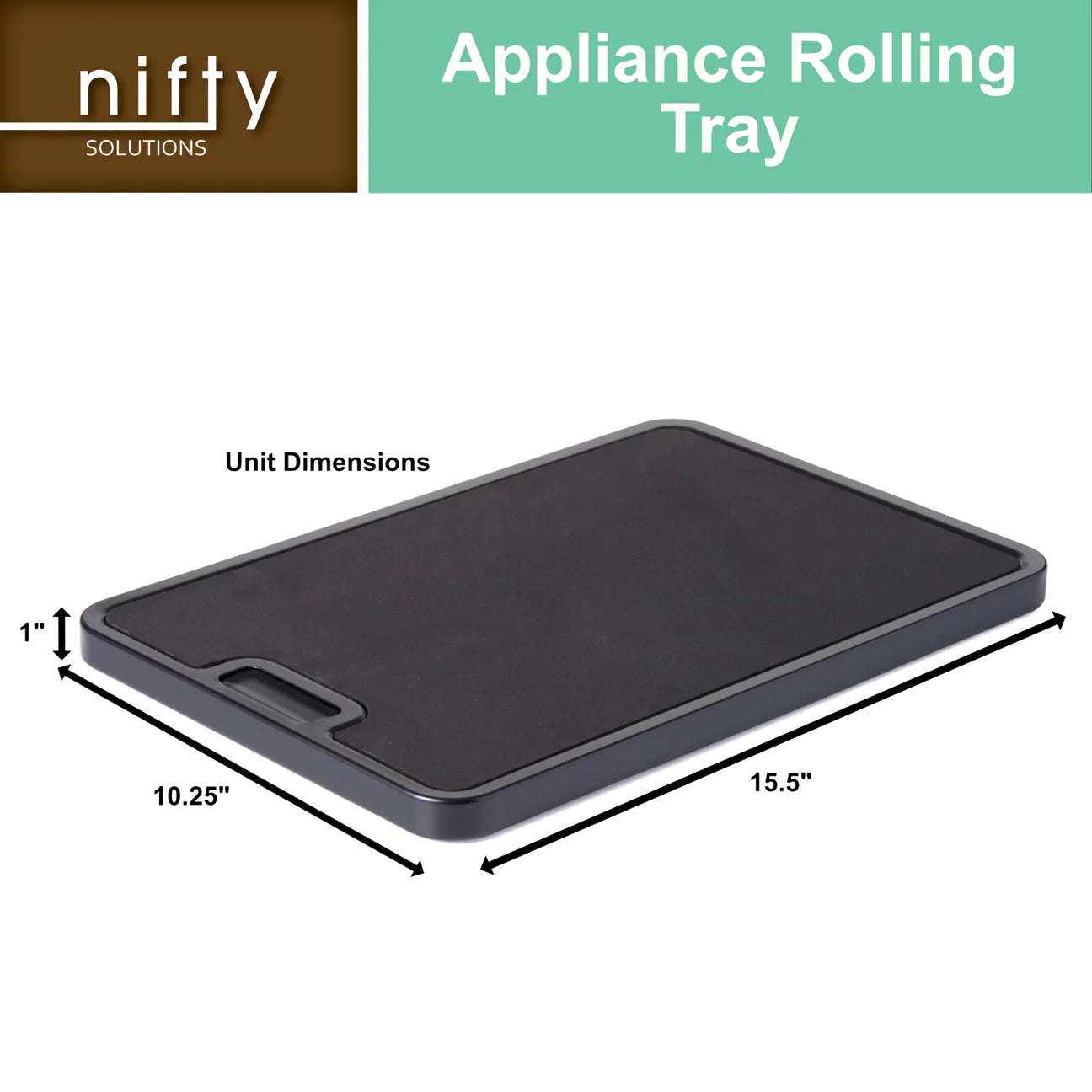 Nifty Appliance Rolling Tray