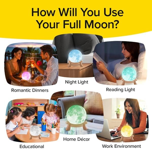 Full Moon Lamp - Home Gadgets
