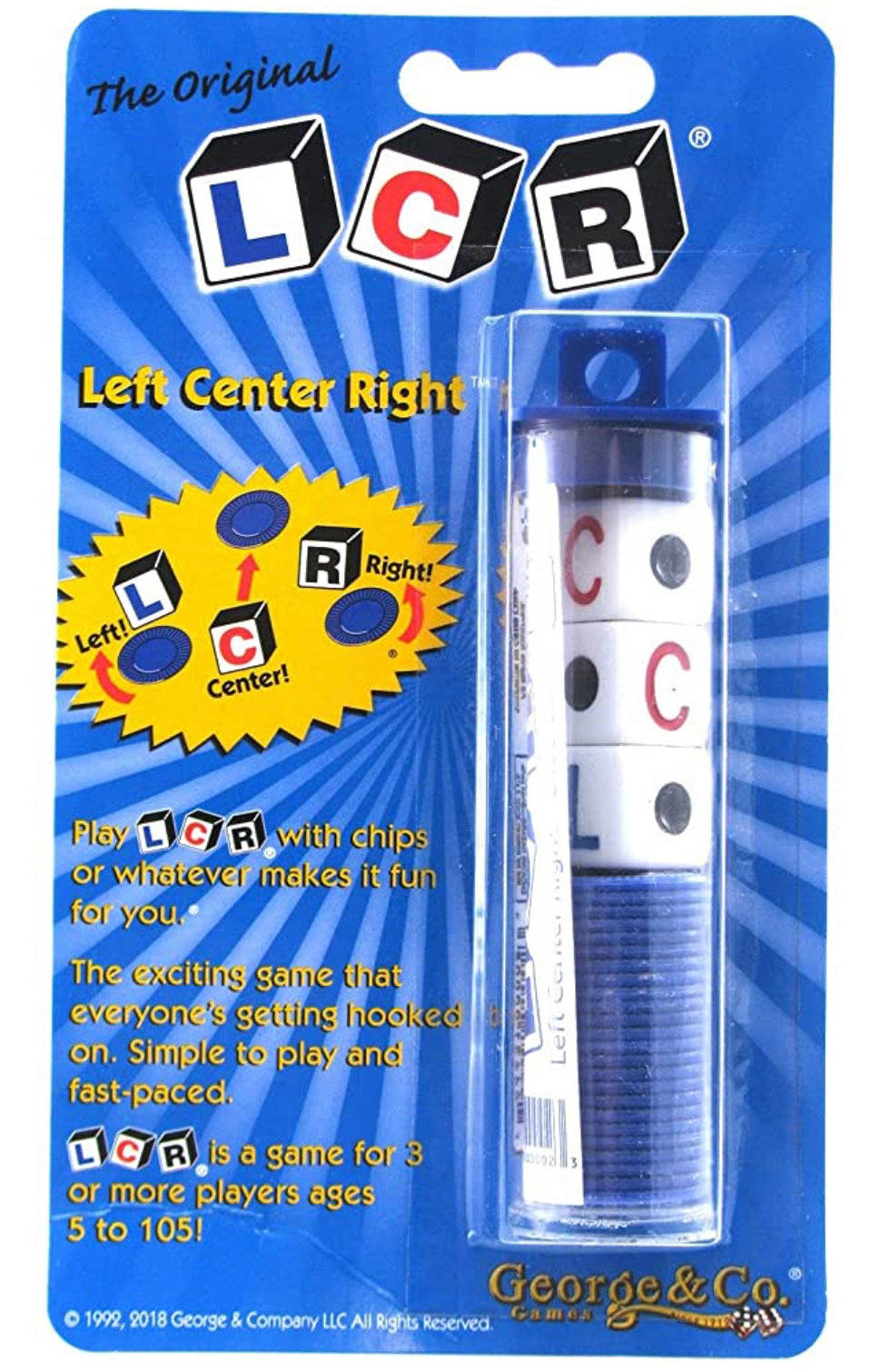 The Original LCR Dice Game – Home Gadgets