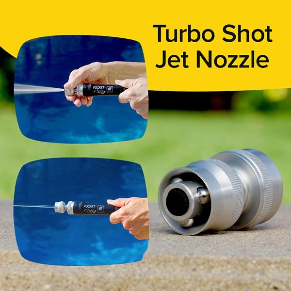 Pocket Hose Silver Bullet 25 Feet As Seen On TV Home Gadgets