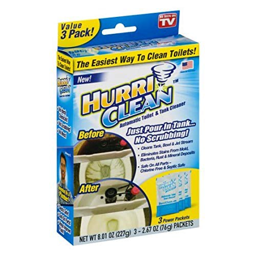 Hurriclean Automatic Toilet &. Tank Cleaner - Home Gadgets