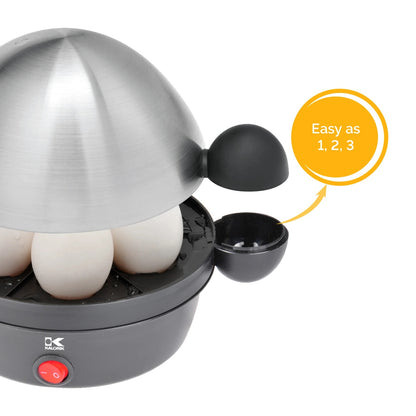 Kalorik Stainless Steel Egg Cooker - Home Gadgets