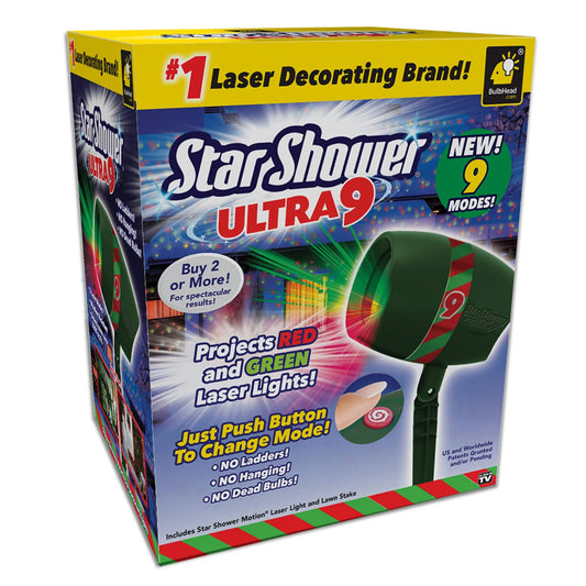 Star Shower Ultra 9 Laser Light - Home Gadgets