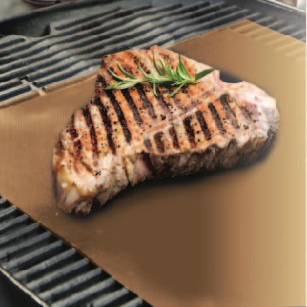 Yoshi Copper BBQ Grill Mat Value Pack - Set of 3 - Home Gadgets