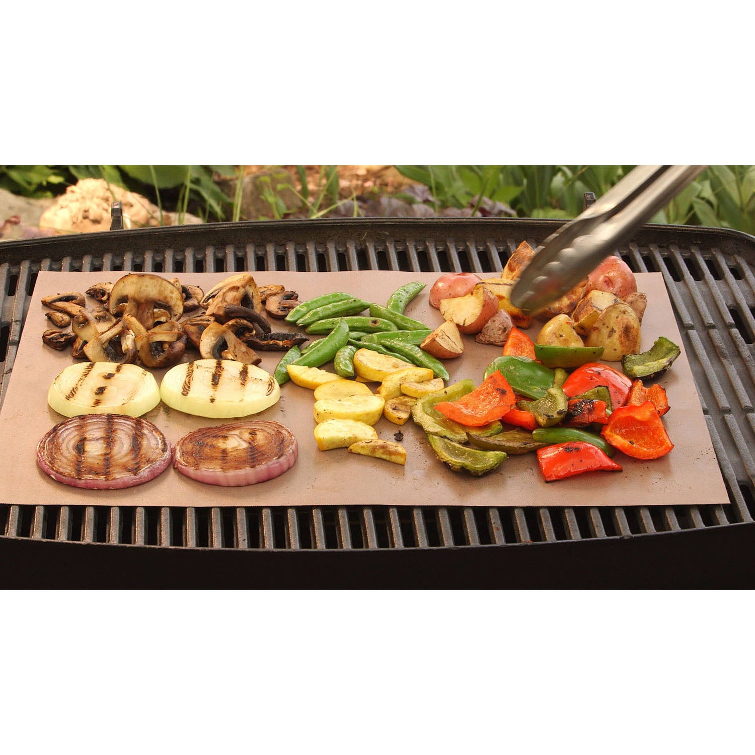 Yoshi Copper BBQ Grill Mat Value Pack - Set of 3 - Home Gadgets