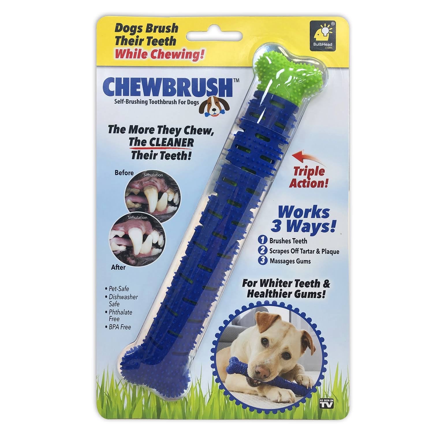 Chew Brush Self-Brushing Toothbrush - Home Gadgets